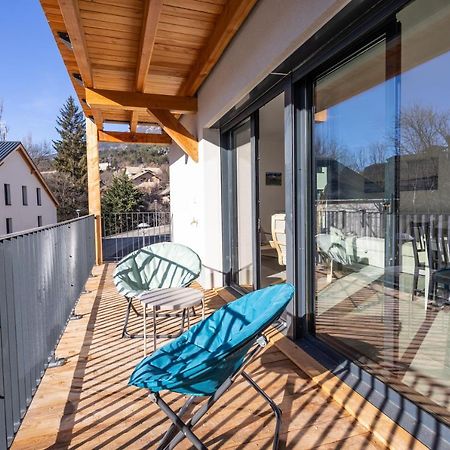 Appartamento Au Calme Des Sommets - Vue Montagne Embrun Esterno foto